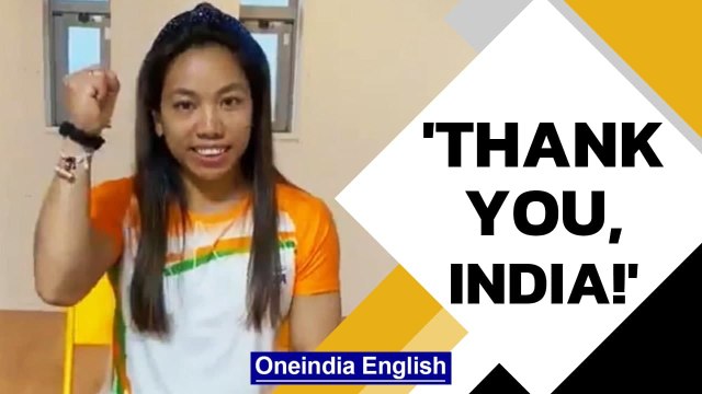 Mirabai Chanu thanks Indians for praying for her silver win in Tokyo Olympics | Watch |Oneindia News