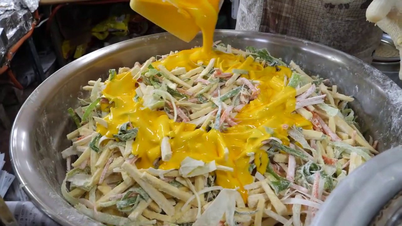 Popular Fried Food By Master - Korean Street Food