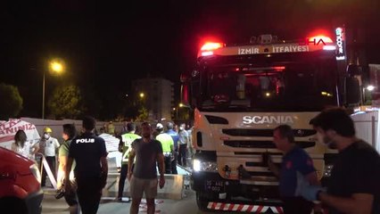 Otomobil 25 metre yüksekliğindeki metro inşaatına düştü: 2 ağır yaralı