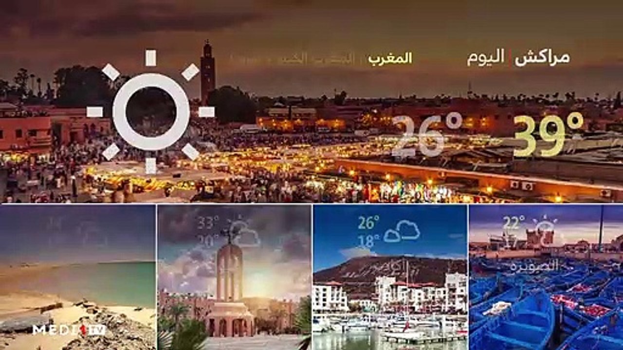 النشرة الجوية - 25/07/2021