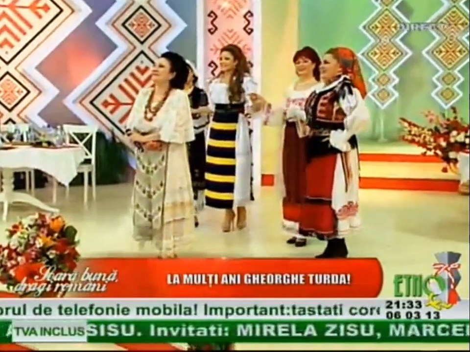 Stefania Rares - La multi ani cu sanatate (Seara buna, dragi romani ...