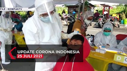 Update Corona 25 Juli: Bertambah 38.679 Kasus Positif, Total 3.166.505 Orang