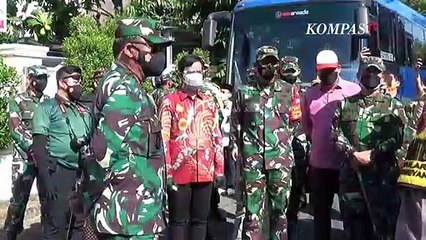 Blusukan Pasca Sembuh Dari Covid-19, Gibran Sambangi Tempat Isolasi Dengan Panglima TNI