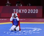 Milli tekvandocu Hatice Kübra İlgün, Tokyo 2020'de bronz madalya kazandı