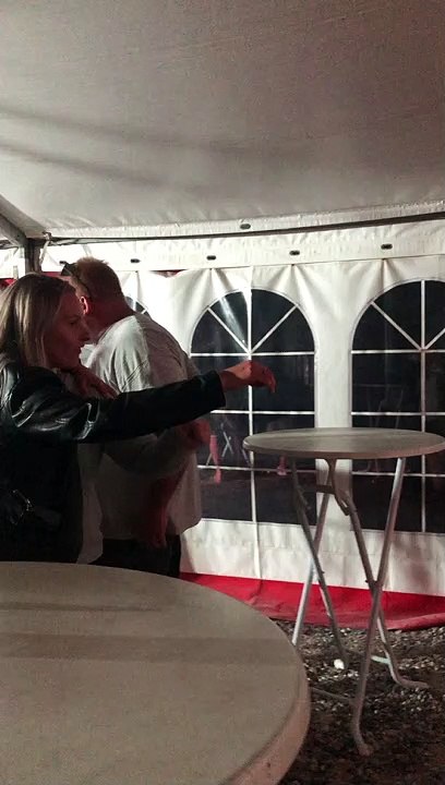 Flying Superwomen Punch Ends in Face Plant
