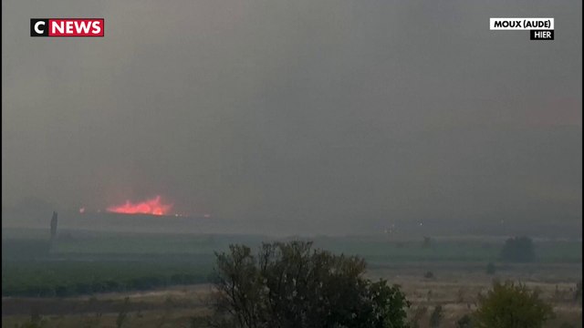 Aude : l'incendie n'est toujours pas fixé, 800 pompiers mobilisés