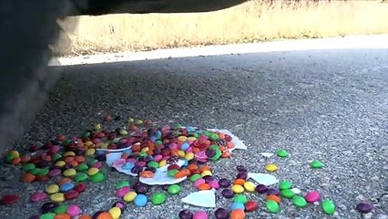 Crushing Crunchy & Soft Things by Car! Crazy Hacks