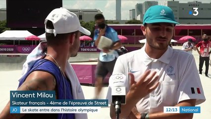Tokyo 2020 : le skateboard entre dans l'histoire olympique