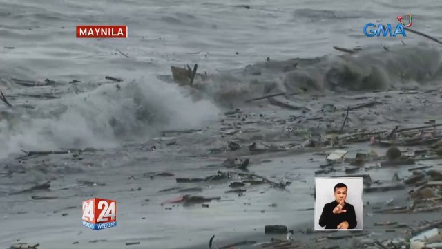Sandamakmak na basura, naanod sa dolomite beach | 24 Oras Weekend