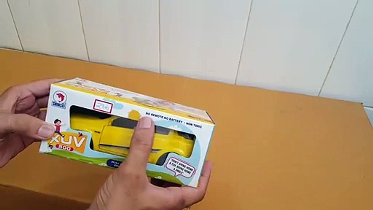 Unboxing and Review of Shinsei Pull Back XUV 500 Toy Car for kids gift