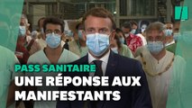 La liberté où je ne dois rien à personne n’existe pas”, lance Macron après les manifestations