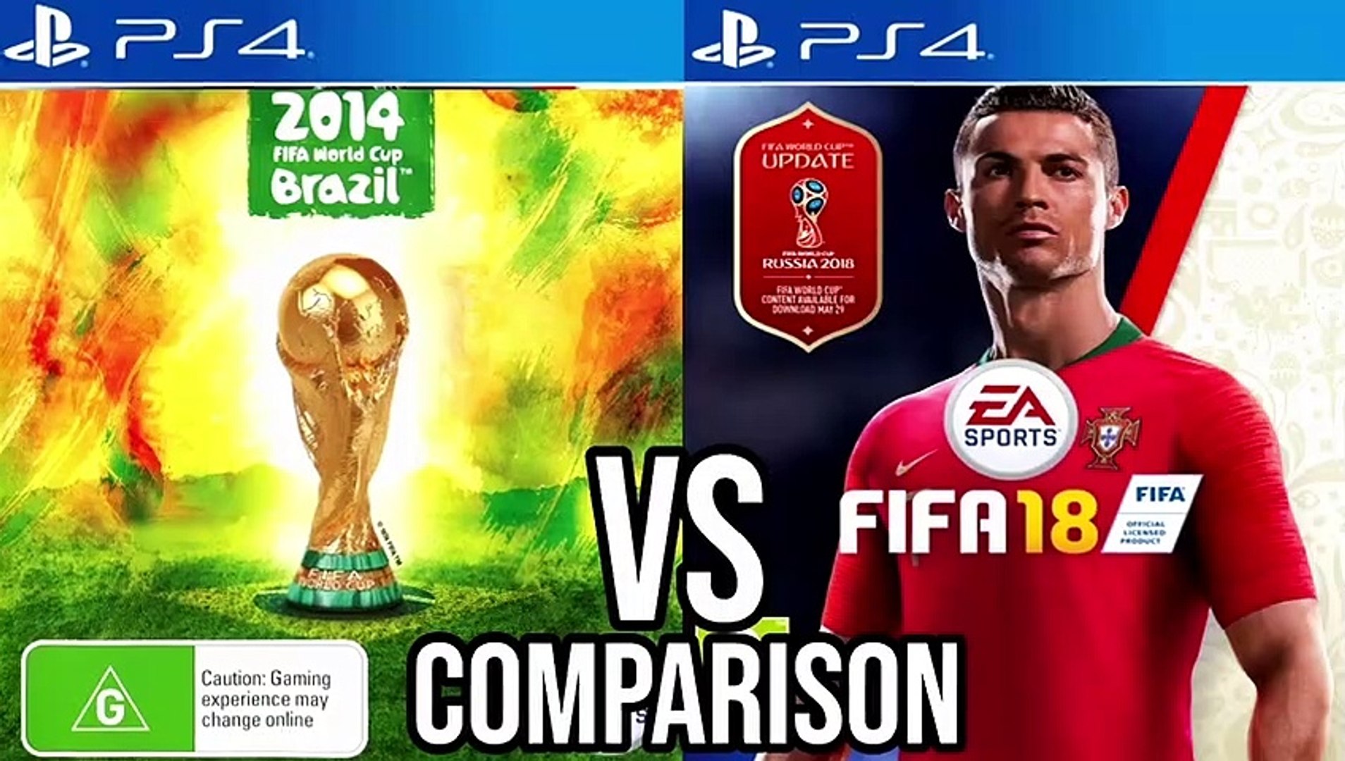 FIFA World Cup 2014 Vs 2018 PS4 - video Dailymotion