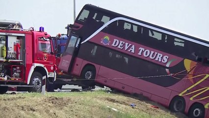 Dez mortos em acidente de autocarro na Croácia
