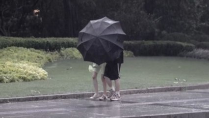 Todos los vuelos en Shanghái cancelados por llegada del tifón In-fa a China