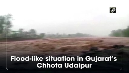 Flood-like situation in Gujarat’s Chhota Udaipur