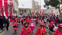 Pedro Castillo recibe el miércoles un Perú dividido y sumido en una crisis sanitaria y económica