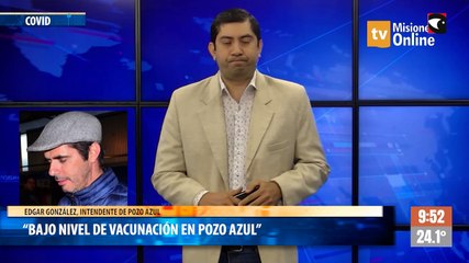 “Bajo nivel de vacunación en pozo azul”