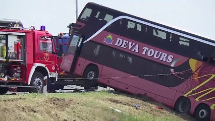 Croatie : Au moins 10 morts et 45 blessés dans un accident de bus