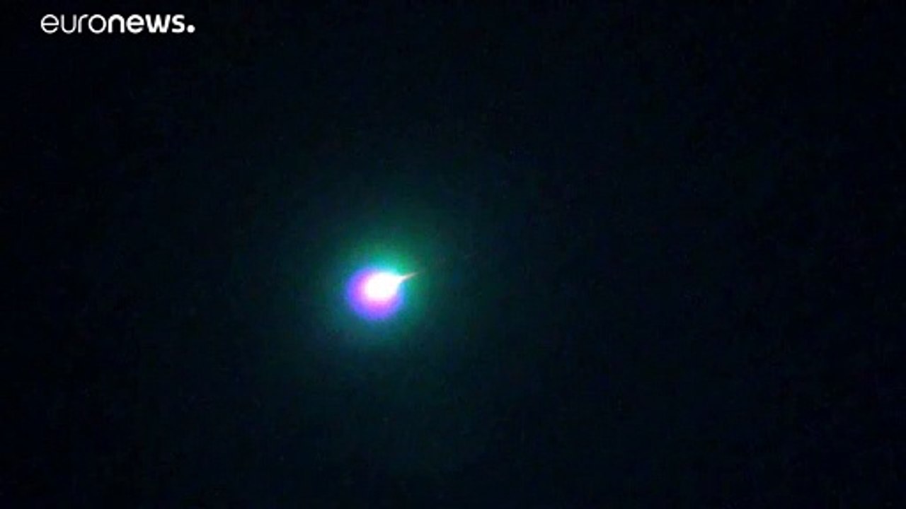 Gewaltiger Meteorit über Südnorwegen