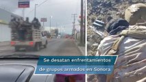 Cancelan vacunación contra Covid-19 en Sonora por enfrentamiento entre grupos armados