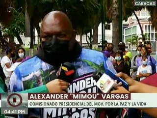 Movimiento por la Paz y la Vida celebra los 454 Años de fundación de la Ciudad de Caracas