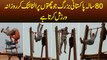 80 Sala Pakistani Old Man Jo Chat Per Ulta Latak Kar Daily Exercise Karta Hai