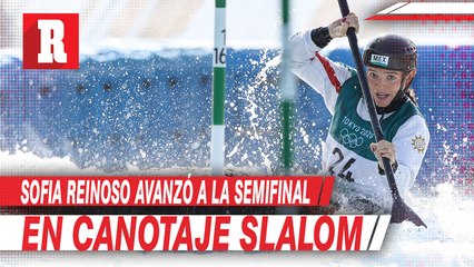 Sofia Reinoso consiguió su boleto a la Semifinal en canotaje slalom
