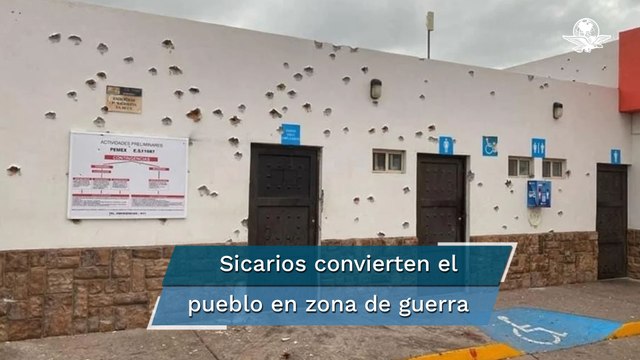 ¡Ay, Dios mío! , feligreses en iglesia se tiran pecho tierra por balacera entre sicarios en Sonora