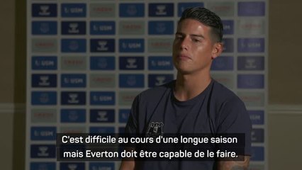 Everton - Rodriguez veut l'Europe