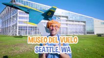 ✈️  Blippi aprende sobre aviones en el Museo del Vuelo✈️  | aprende con blippi | videos educativos