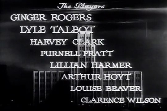 A Shriek In The Night - Full Movie Ginger Rogers, Lyle Talbot, Harvey Clark, Purnell Pratt part 1 2