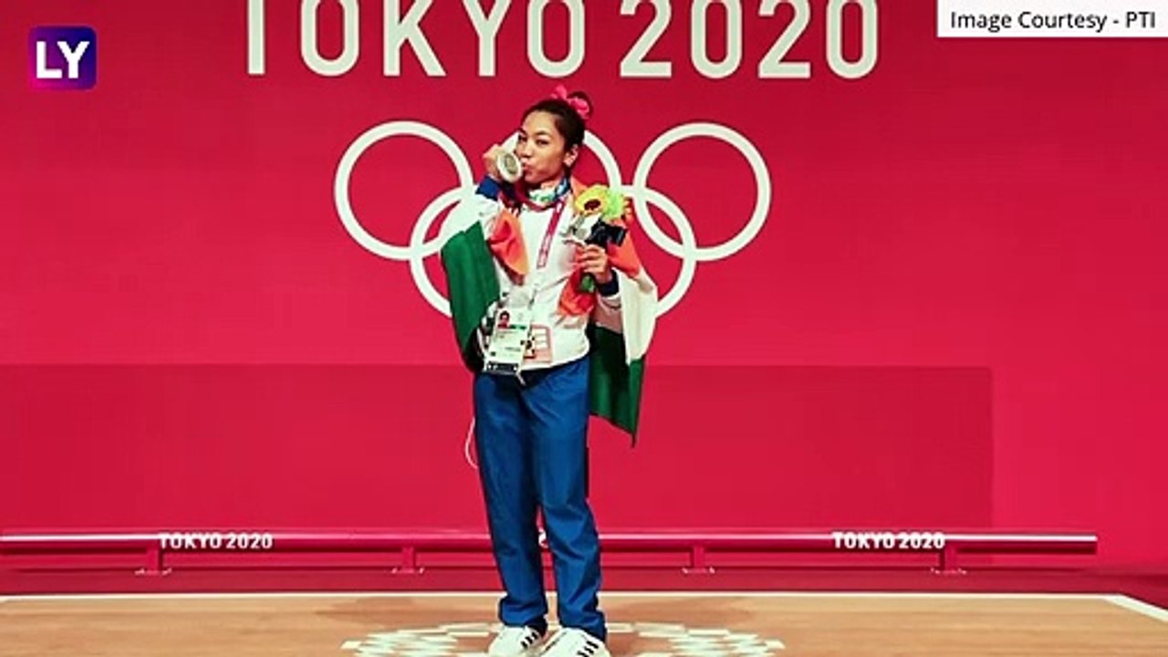 Saikhom Mirabai Chanu Wins Silver Medal In The Women's 49kg Category At Tokyo Olympics 2020