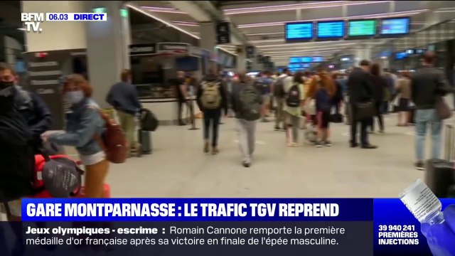 Accident sur un chantier SNCF: nouvelles perturbations à la gare Montparnasse ce matin