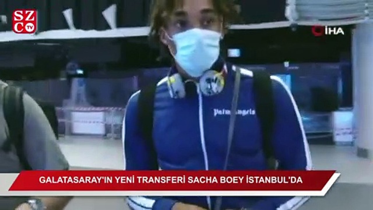 Galatasaray’ın yeni transferi Sacha Boey, İstanbul’da