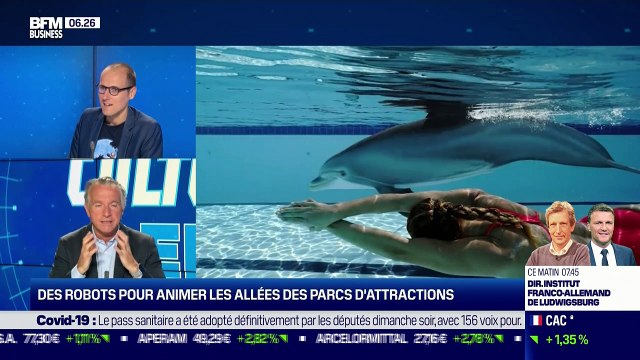 Culture Geek : Des robots pour animer les allées des parcs d'attraction, par Anthony Morel et Frédéric Simottel - 26/07