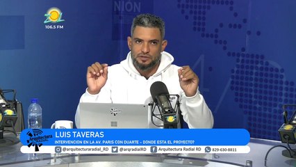 Luis Taveras – Intervención en la Av  Paris con Duarte – Donde esta el proyecto