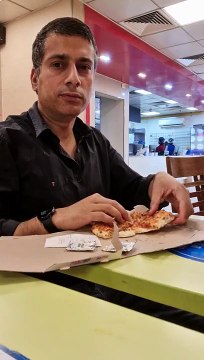 eating Dominos Pizza with Pepsi I Pizza I Dominos I Pepsi I #Shorts