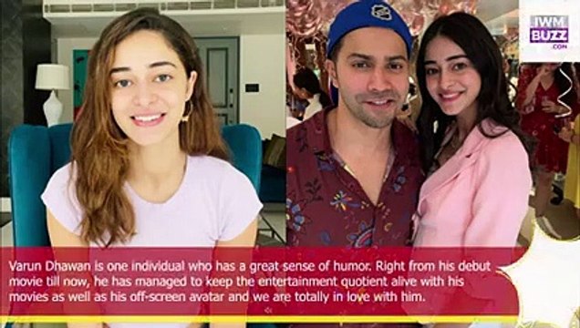 OMG Ananya Panday calls Varun Dhawan annoying in public find out why