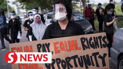 Contract doctors protest: “We won’t be doing this if treated fairly”