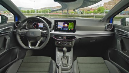 The new SEAT Ibiza XC Interior Design in Saphire Blue