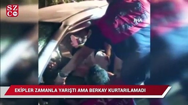 Ekipler zamanla yarıştı, 10 yaşındaki Berkay kurtarılamadı