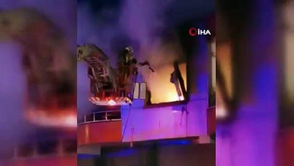 Bursa’da korkutan yangın