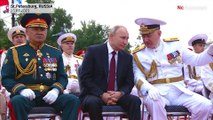 شاهد: أكثر من 50 سفينة حربية تشارك في احتفالات يوم البحرية الروسية في سان بطرسبرغ