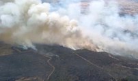 Incendi nell'Oristanese, sorvolo sulle zone colpite (26.07.21)