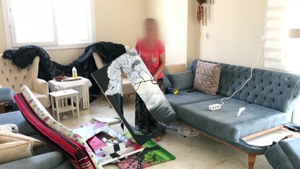 ADANA - Kocası tarafından darbedildiğini ve şikayetçi olamaması için alıkonulduğunu belirten kadın polise başvurdu