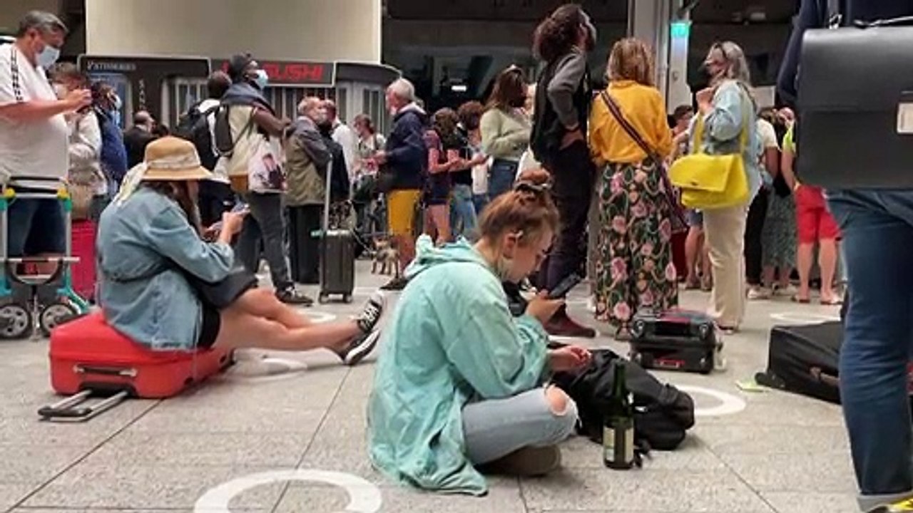 Gare Montparnasse, le trafic reprend au lendemain d'un décès sur un chantier à Massy