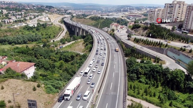 Kocaeli’den 9 günlük Kurban Bayramı tatilinde 4 milyon araç geçti