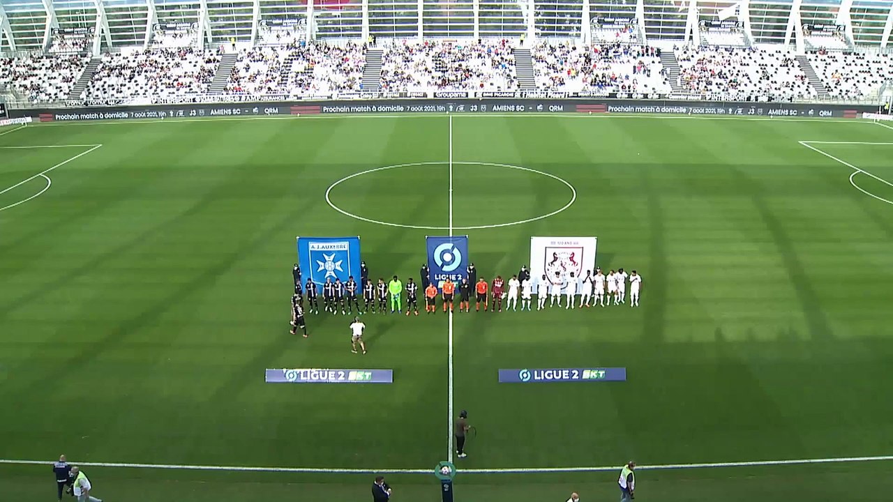 Résumé J1: Amiens SC - AJ Auxerre (1-2)