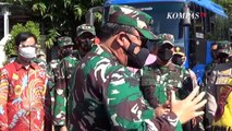 Momen Panglima TNI Beri Hadiah Tiket Khusus Pendidikan Bintara Kepada Babinsa Kemlayan