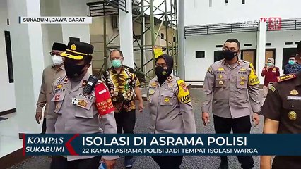 Asrama Polisi Jadi Tempat Isoman Warga